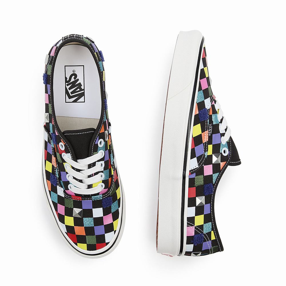 Tenis Vans Anaheim Factory Authentic 44 DX Mujer Negras/Multicolor | AEY458219