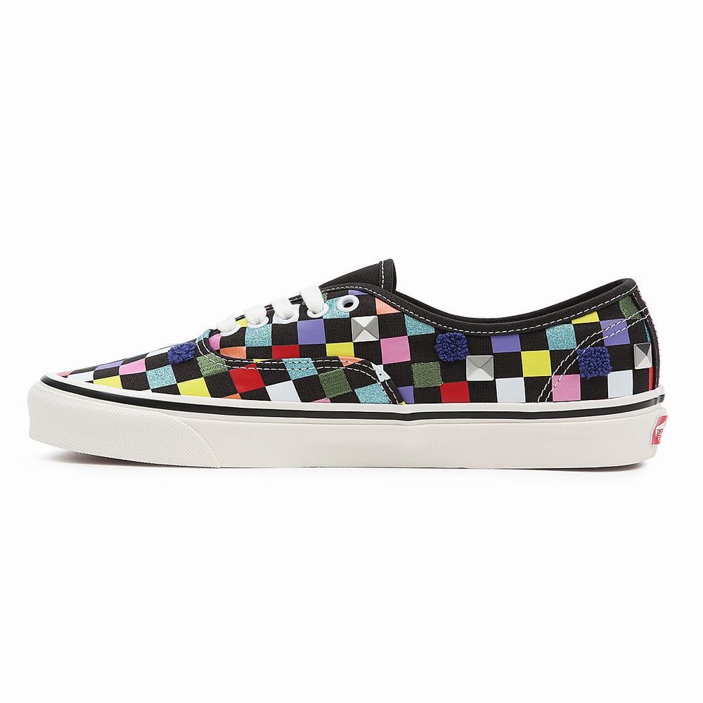 Tenis Vans Anaheim Factory Authentic 44 DX Mujer Negras/Multicolor | AEY458219