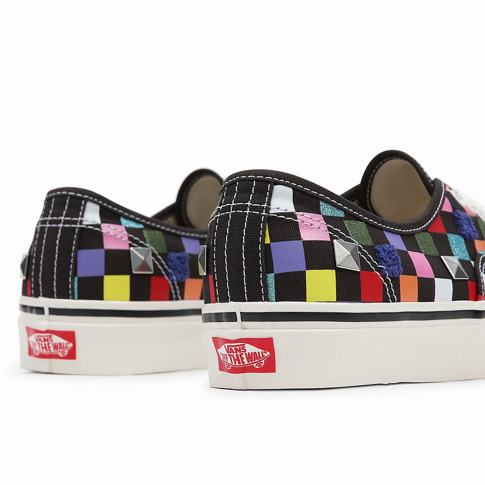 Tenis Vans Anaheim Factory Authentic 44 DX Mujer Negras/Multicolor | AEY458219