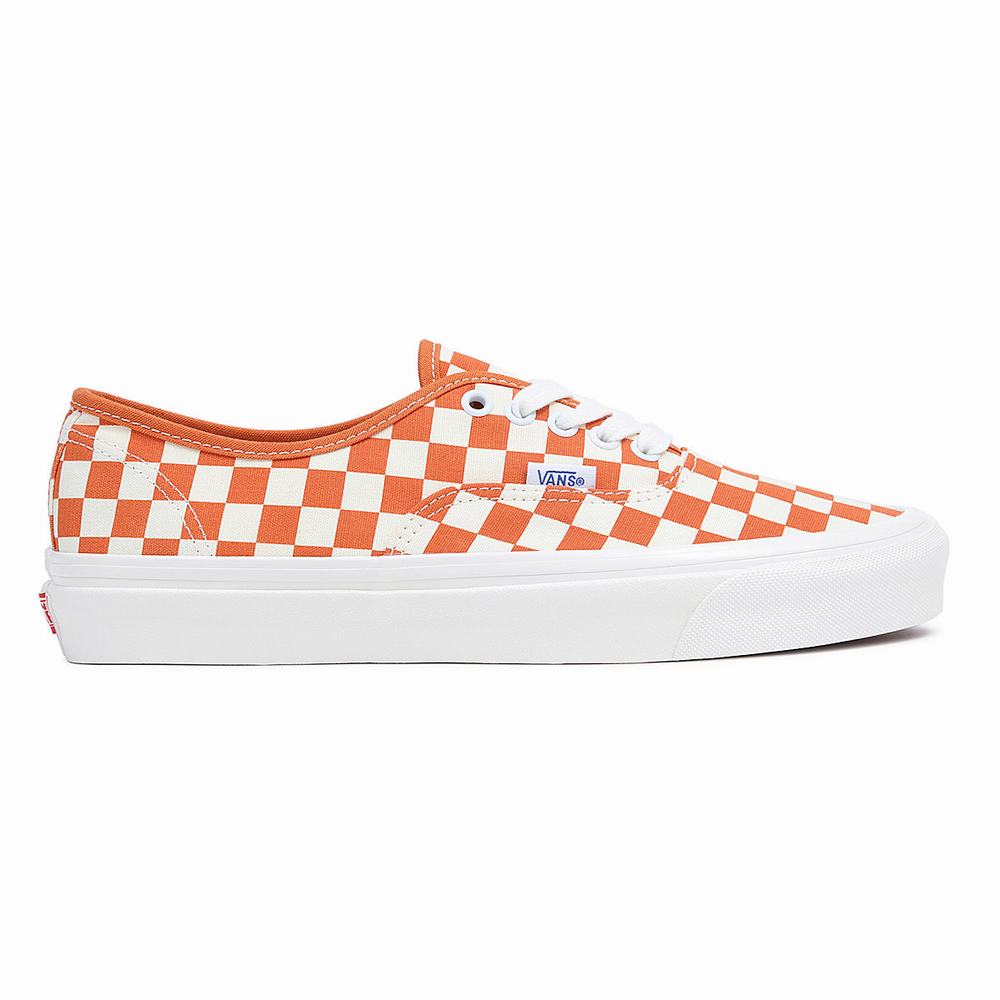 Tenis Vans Anaheim Factory Authentic 44 DX Hombre Blancas/Naranjas | DNO897561