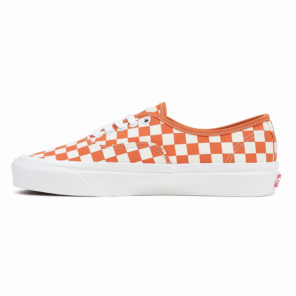 Tenis Vans Anaheim Factory Authentic 44 DX Hombre Blancas/Naranjas | DNO897561