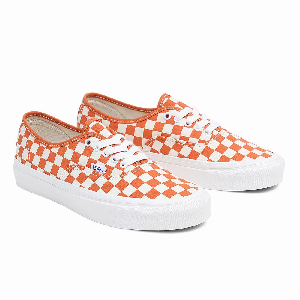 Tenis Vans Anaheim Factory Authentic 44 DX Hombre Blancas/Naranjas | DNO897561