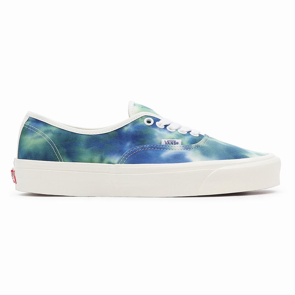 Tenis Vans Anaheim Factory Authentic 44 DX Hombre Azules/Verde | ETC234589