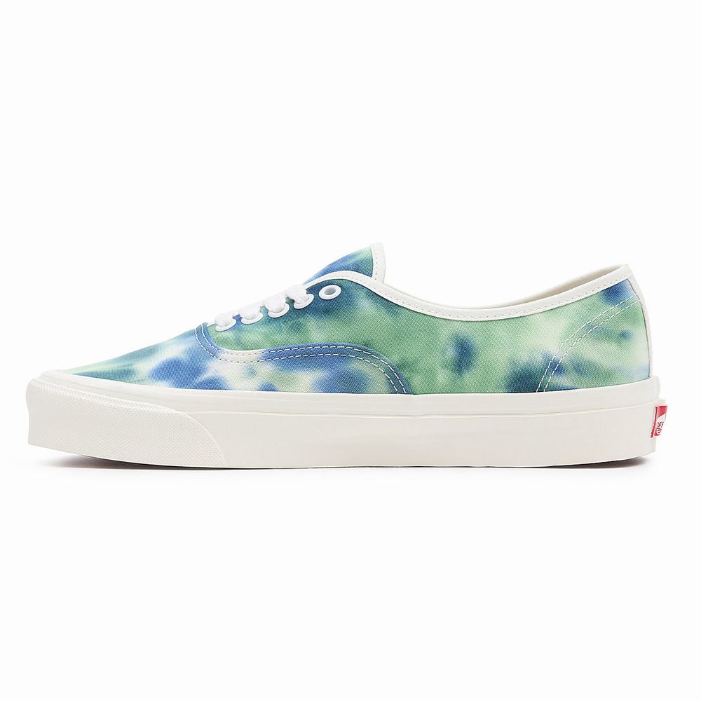 Tenis Vans Anaheim Factory Authentic 44 DX Hombre Azules/Verde | ETC234589