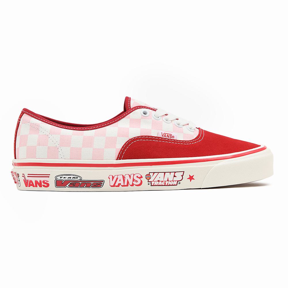 Tenis Vans Anaheim Factory Authentic 44 DX Mujer Rojas/Rosas | GFS241309