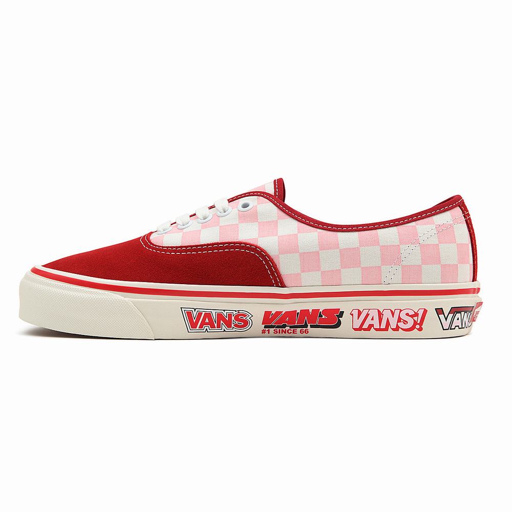 Tenis Vans Anaheim Factory Authentic 44 DX Mujer Rojas/Rosas | GFS241309