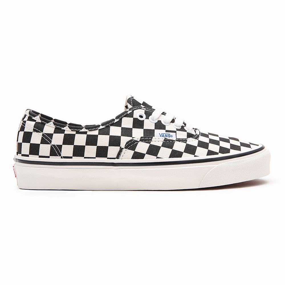 Tenis Vans Anaheim Factory Authentic 44 DX Mujer Negras/Blancas | ITK506418