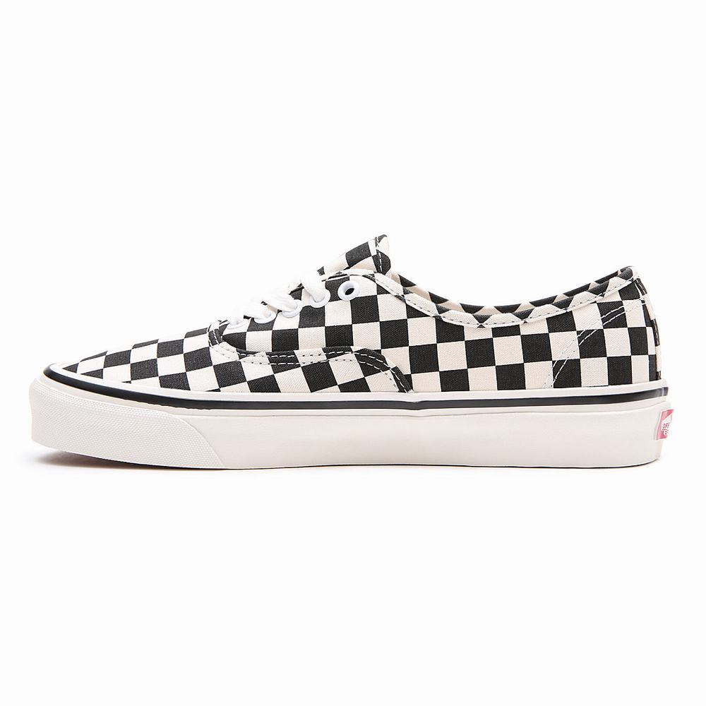 Tenis Vans Anaheim Factory Authentic 44 DX Mujer Negras/Blancas | ITK506418