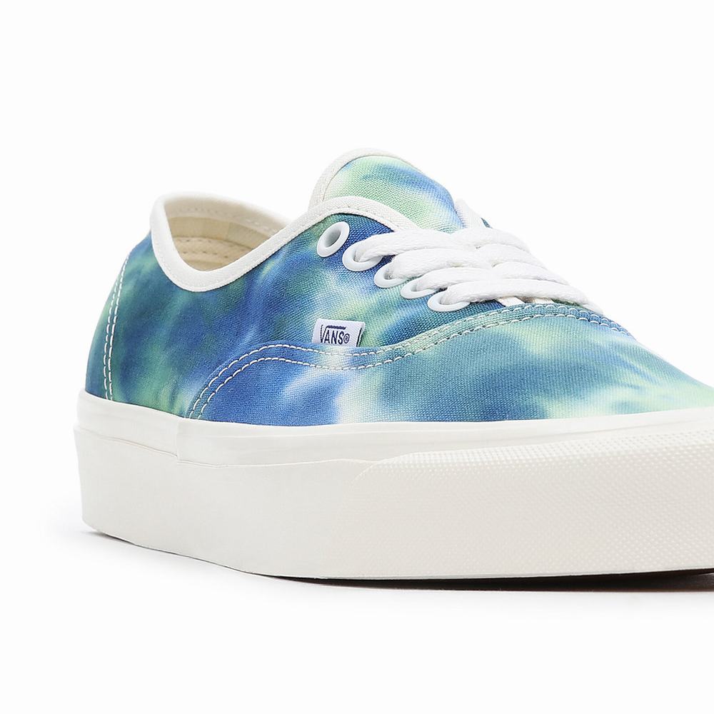 Tenis Vans Anaheim Factory Authentic 44 DX Mujer Azules/Verde | IVC320894