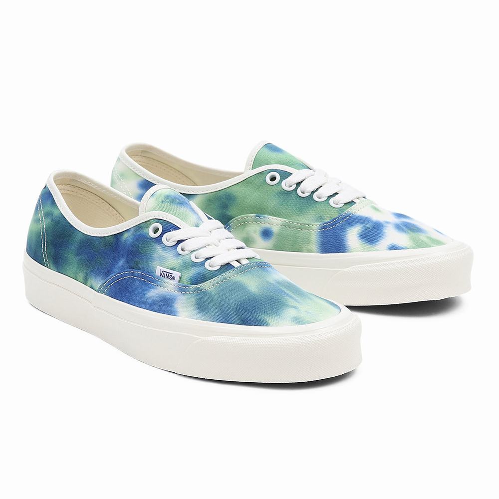 Tenis Vans Anaheim Factory Authentic 44 DX Mujer Azules/Verde | IVC320894