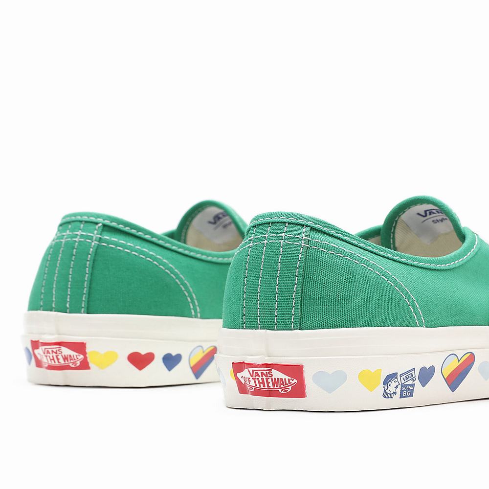 Tenis Vans Anaheim Factory Authentic 44 DX Mujer Verde | PJX320178