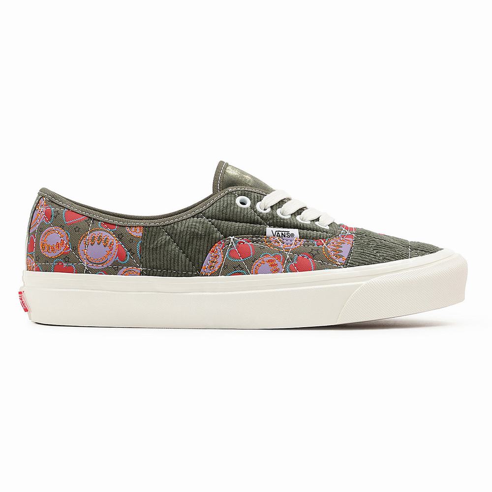 Tenis Vans Anaheim Factory Authentic 44 DX Hombre Verde/Multicolor | VDP462103