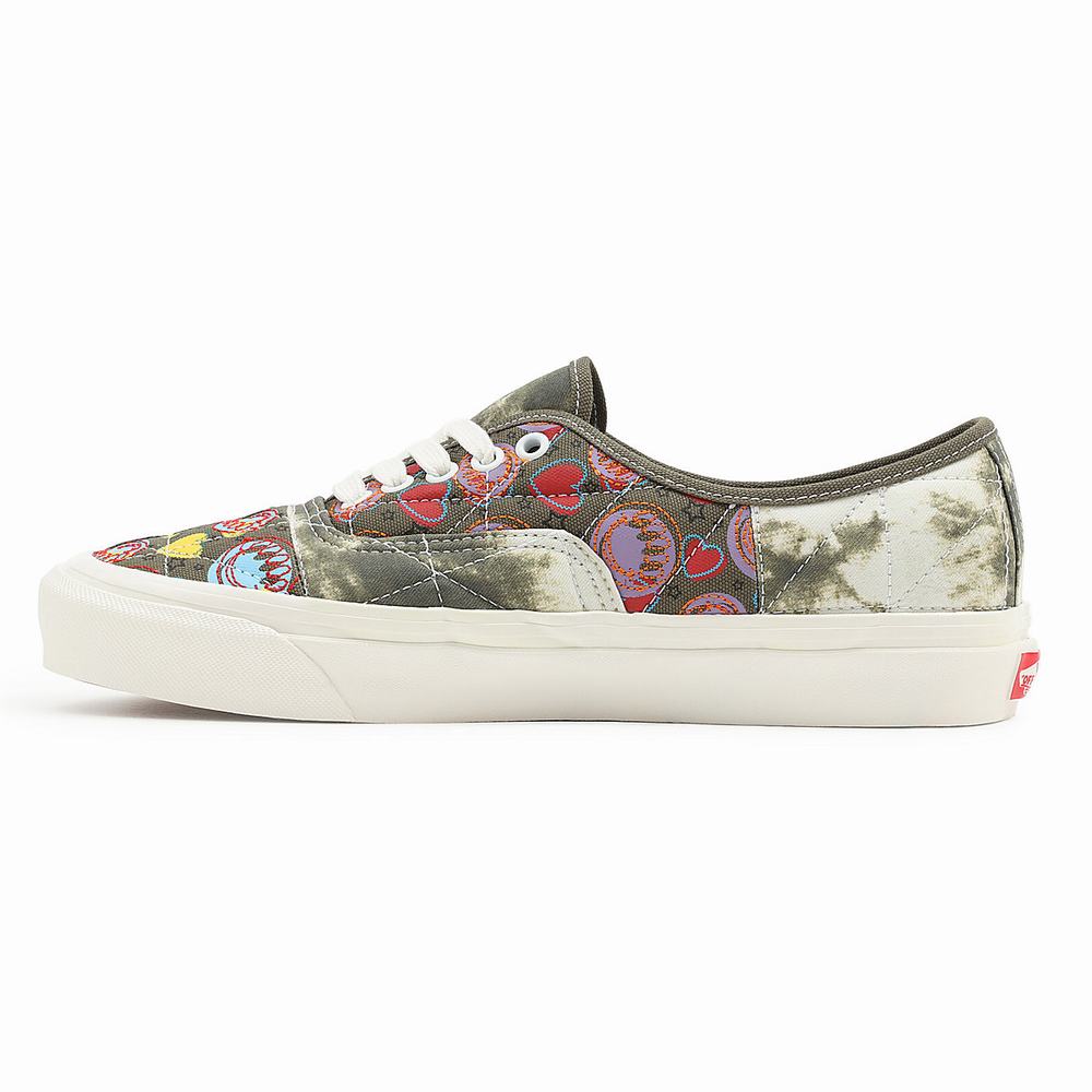 Tenis Vans Anaheim Factory Authentic 44 DX Hombre Verde/Multicolor | VDP462103