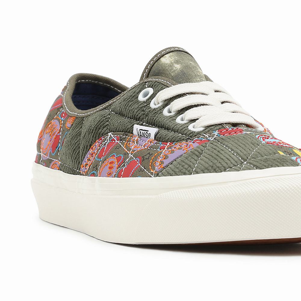 Tenis Vans Anaheim Factory Authentic 44 DX Hombre Verde/Multicolor | VDP462103