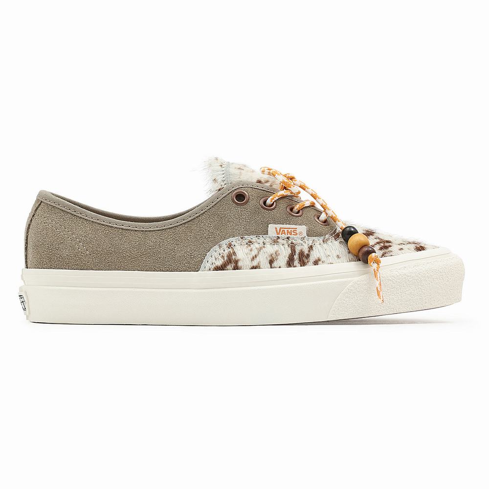 Tenis Vans Anaheim Factory Authentic 44 DX Mujer Beige | YMH910827