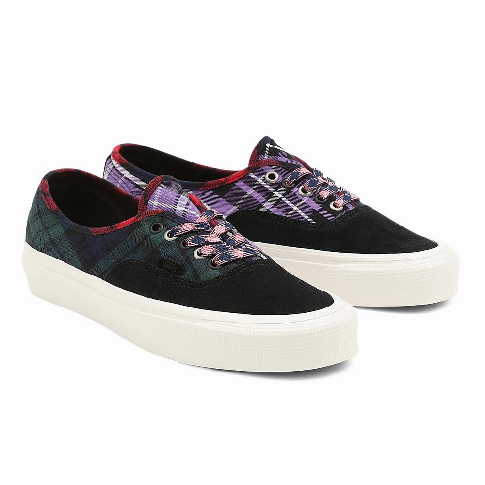 Tenis Vans Anaheim Factory Authentic 44 DX Mujer Negras | ZUT217560