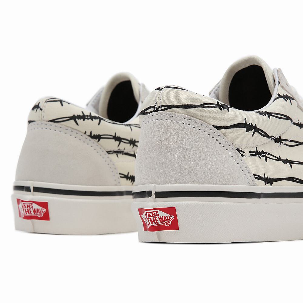 Tenis Vans Anaheim Factory Old Skool 36 DX Hombre Blancas | CER197084