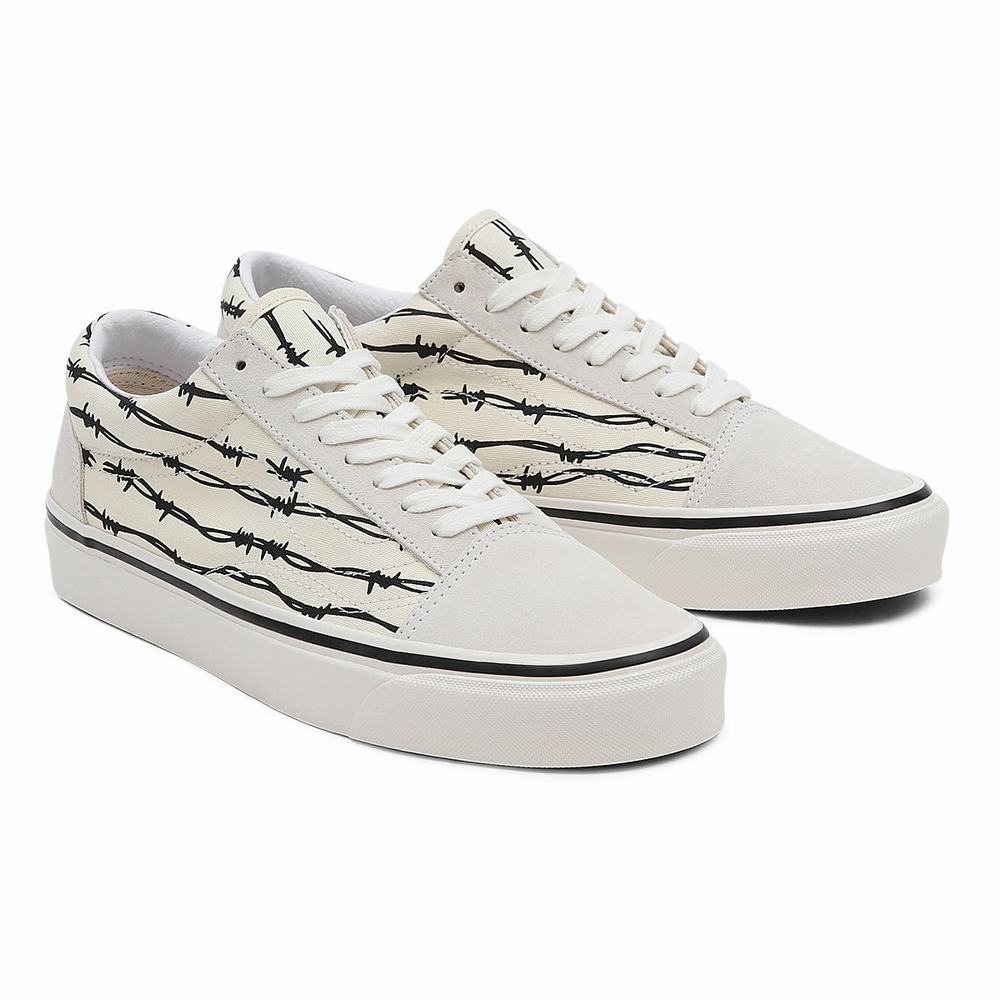 Tenis Vans Anaheim Factory Old Skool 36 DX Hombre Blancas | CER197084