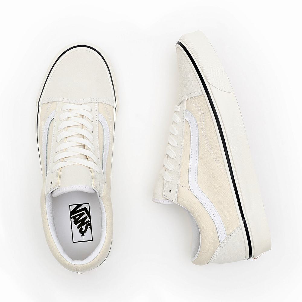 Tenis Vans Anaheim Factory Old Skool 36 DX Mujer Blancas | CLS473096