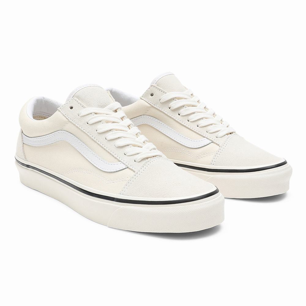 Tenis Vans Anaheim Factory Old Skool 36 DX Mujer Blancas | CLS473096