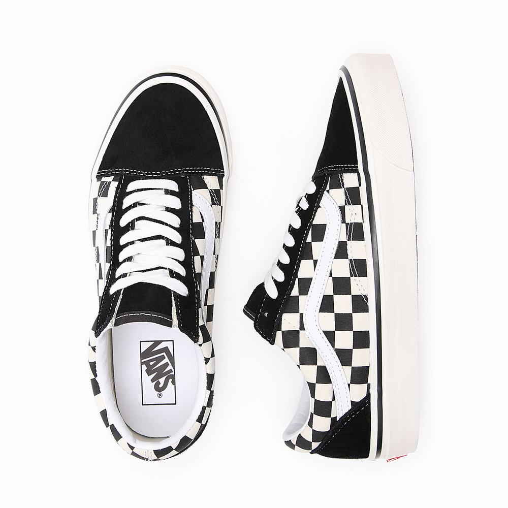 Tenis Vans Anaheim Factory Old Skool 36 DX Hombre Negras/Blancas | IOD536497