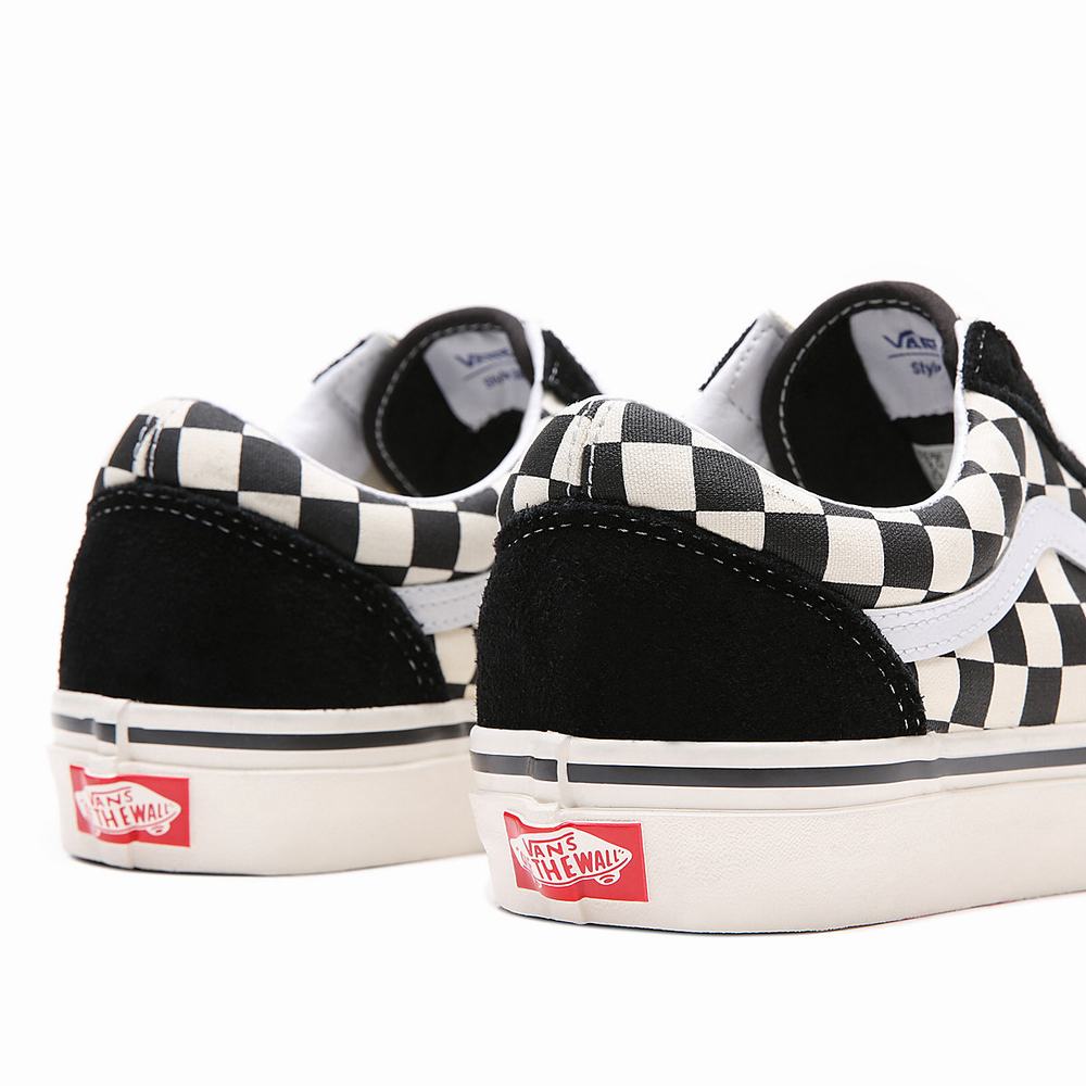 Tenis Vans Anaheim Factory Old Skool 36 DX Hombre Negras/Blancas | IOD536497