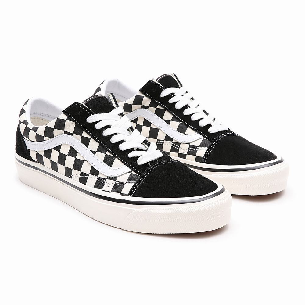 Tenis Vans Anaheim Factory Old Skool 36 DX Hombre Negras/Blancas | IOD536497