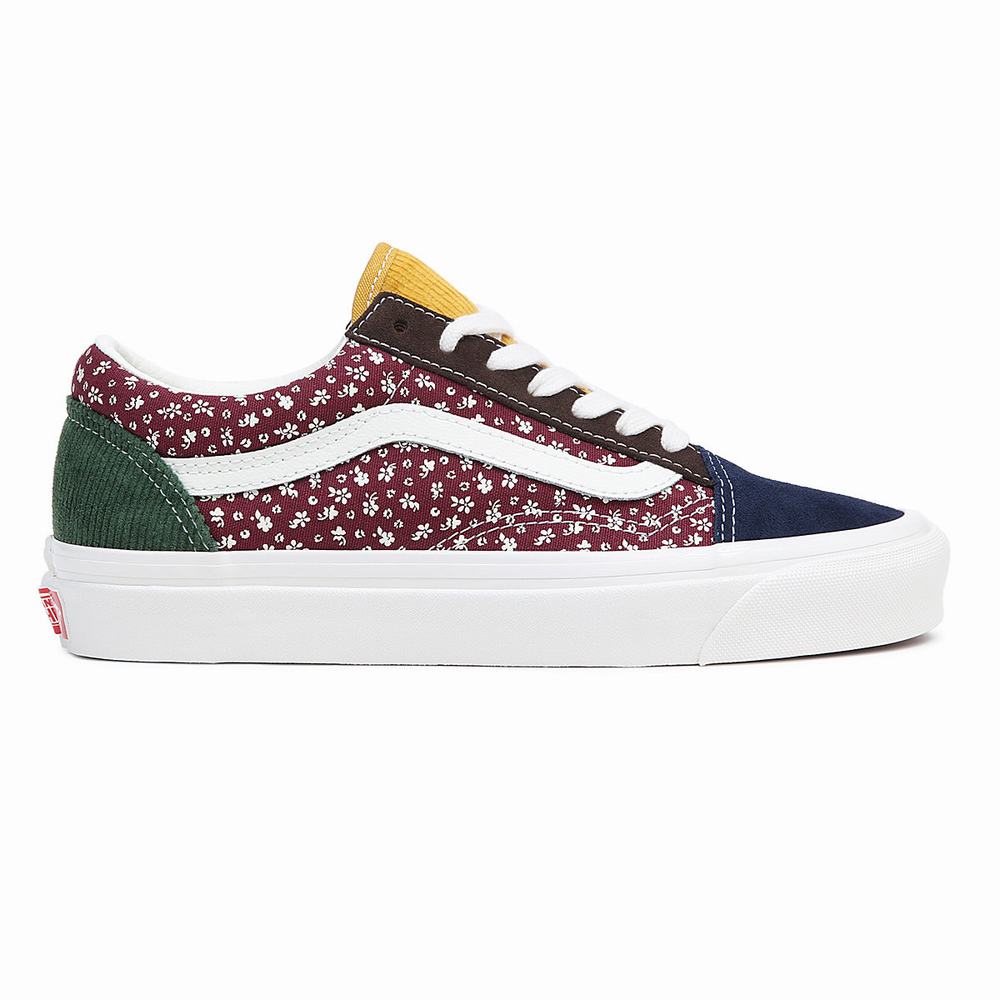 Tenis Vans Anaheim Factory Old Skool 36 DX Mujer Multicolor | JFO631750