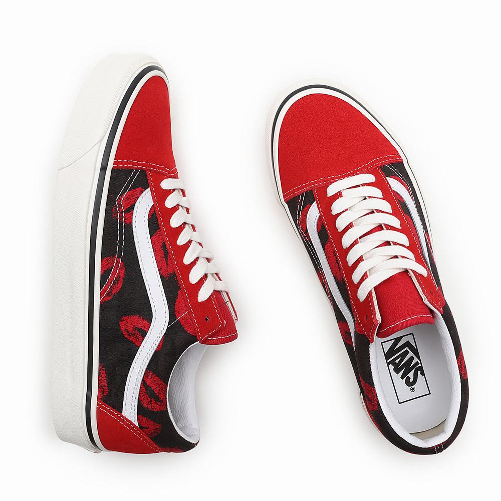 Tenis Vans Anaheim Factory Old Skool 36 DX Hombre Rojas | LAI130862