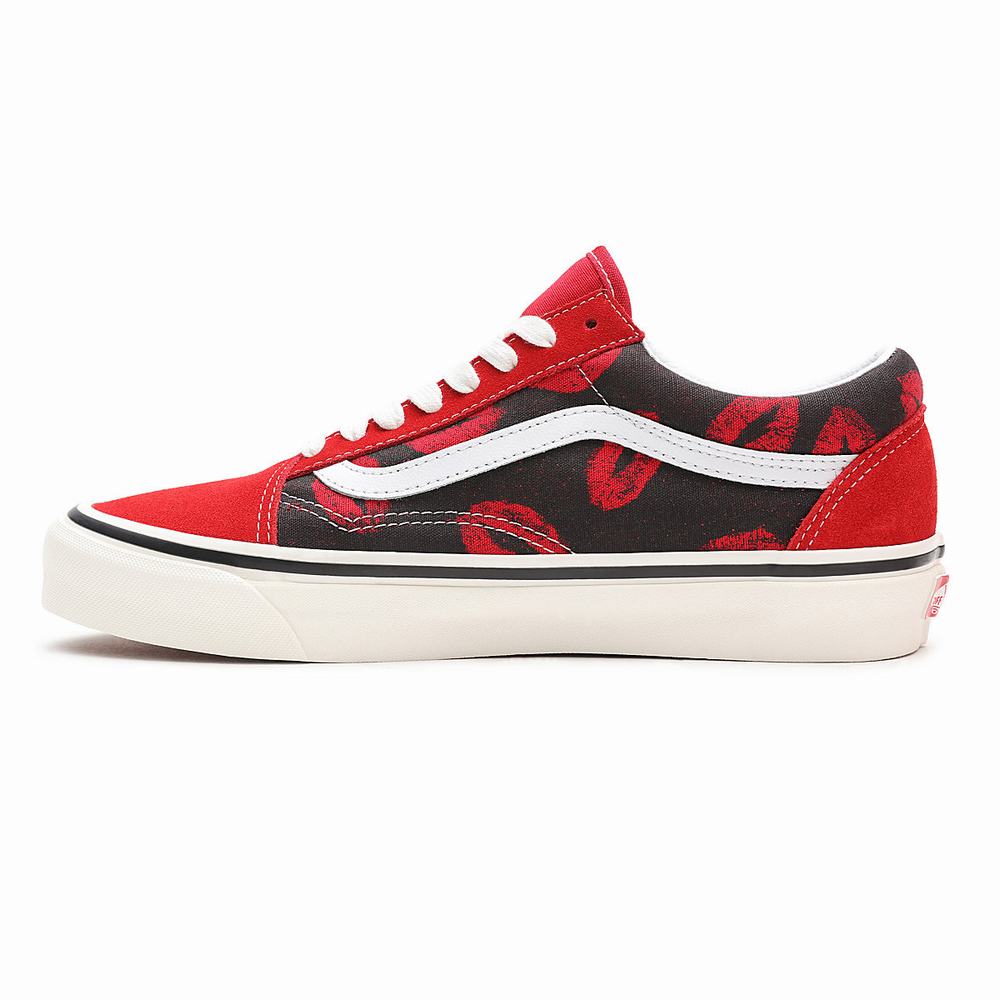 Tenis Vans Anaheim Factory Old Skool 36 DX Hombre Rojas | LAI130862