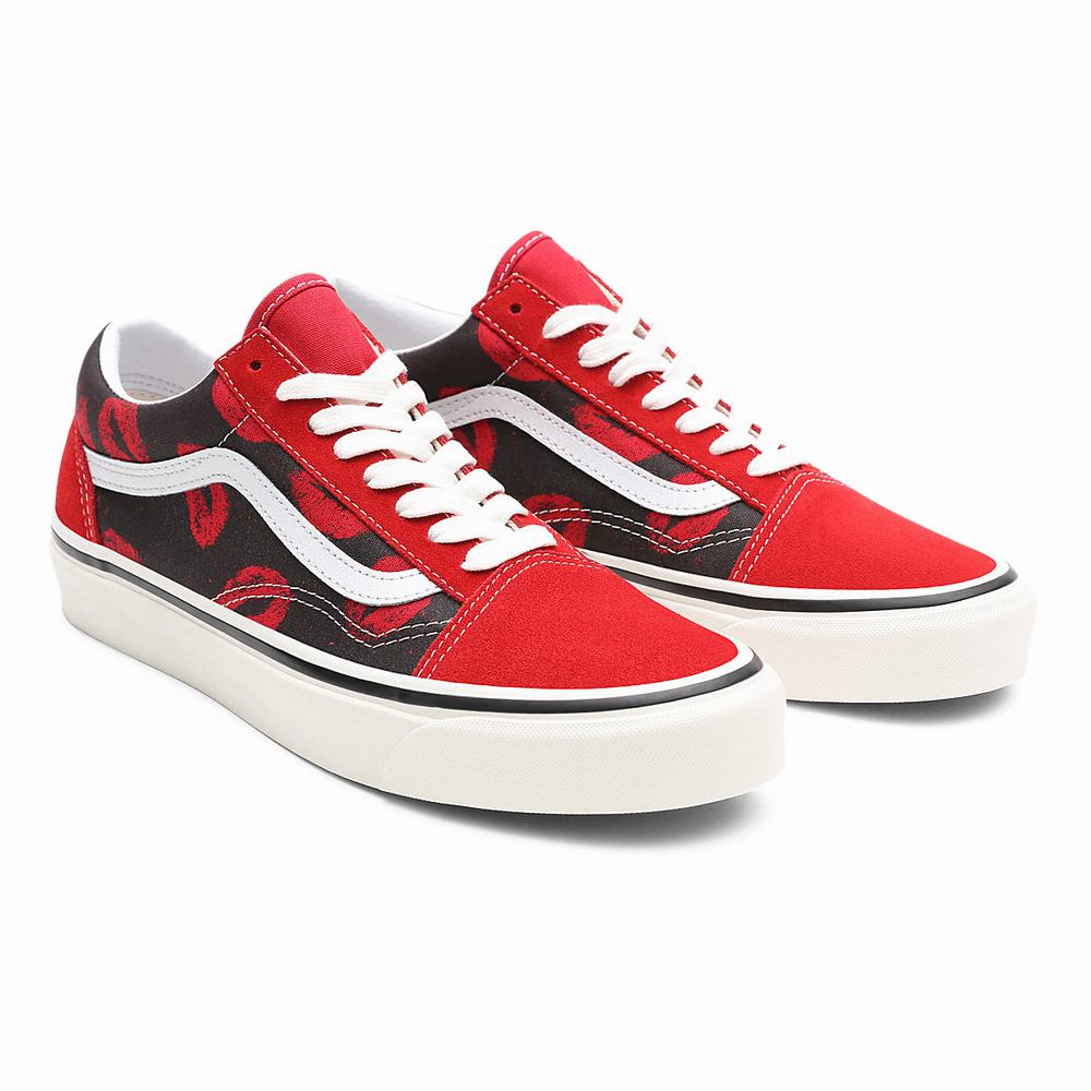 Tenis Vans Anaheim Factory Old Skool 36 DX Hombre Rojas | LAI130862