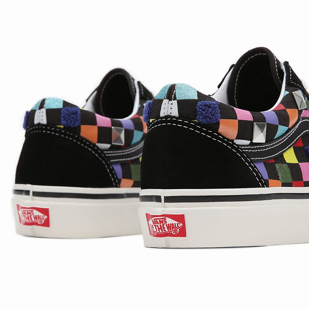 Tenis Vans Anaheim Factory Old Skool 36 DX Mujer Negras/Multicolor | LYP627518