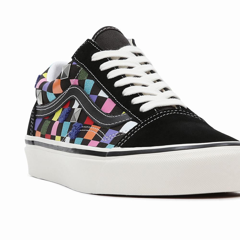 Tenis Vans Anaheim Factory Old Skool 36 DX Mujer Negras/Multicolor | LYP627518