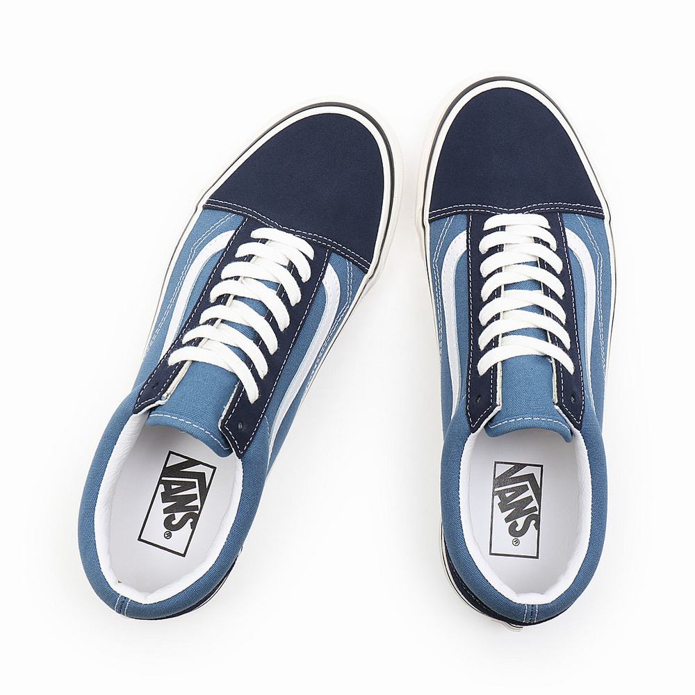 Tenis Vans Anaheim Factory Old Skool 36 DX Hombre Azules | NSF036752