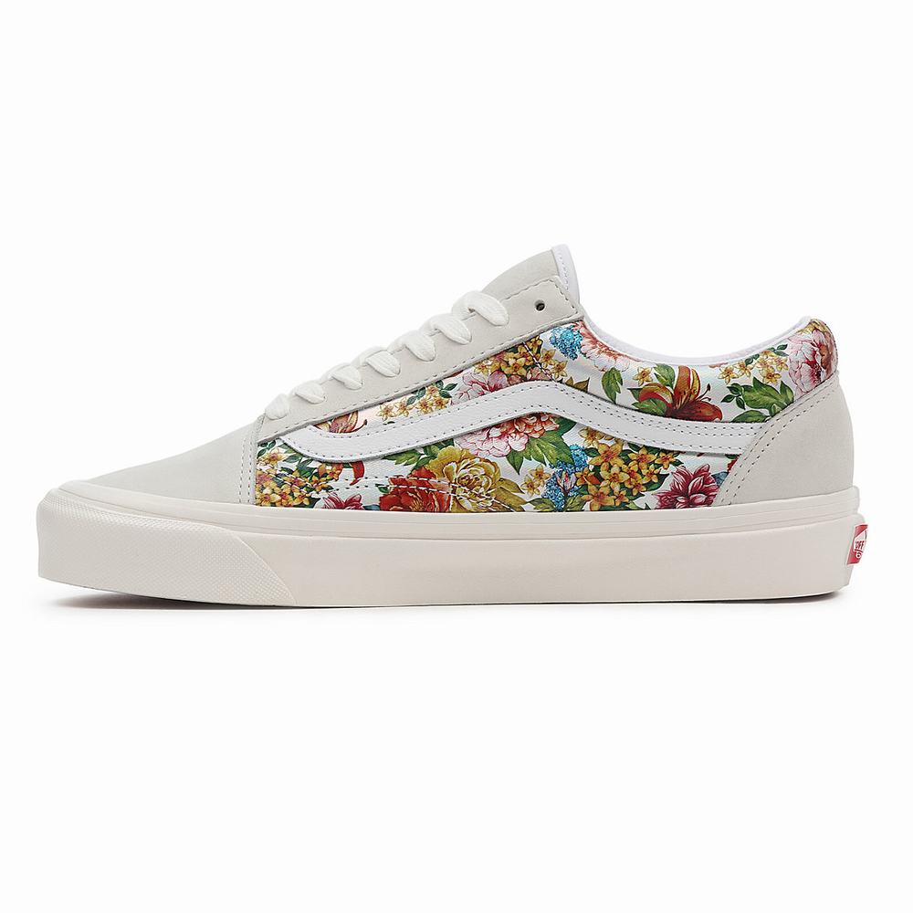 Tenis Vans Anaheim Factory Old Skool 36 DX Mujer Multicolor/Blancas | OCV574016