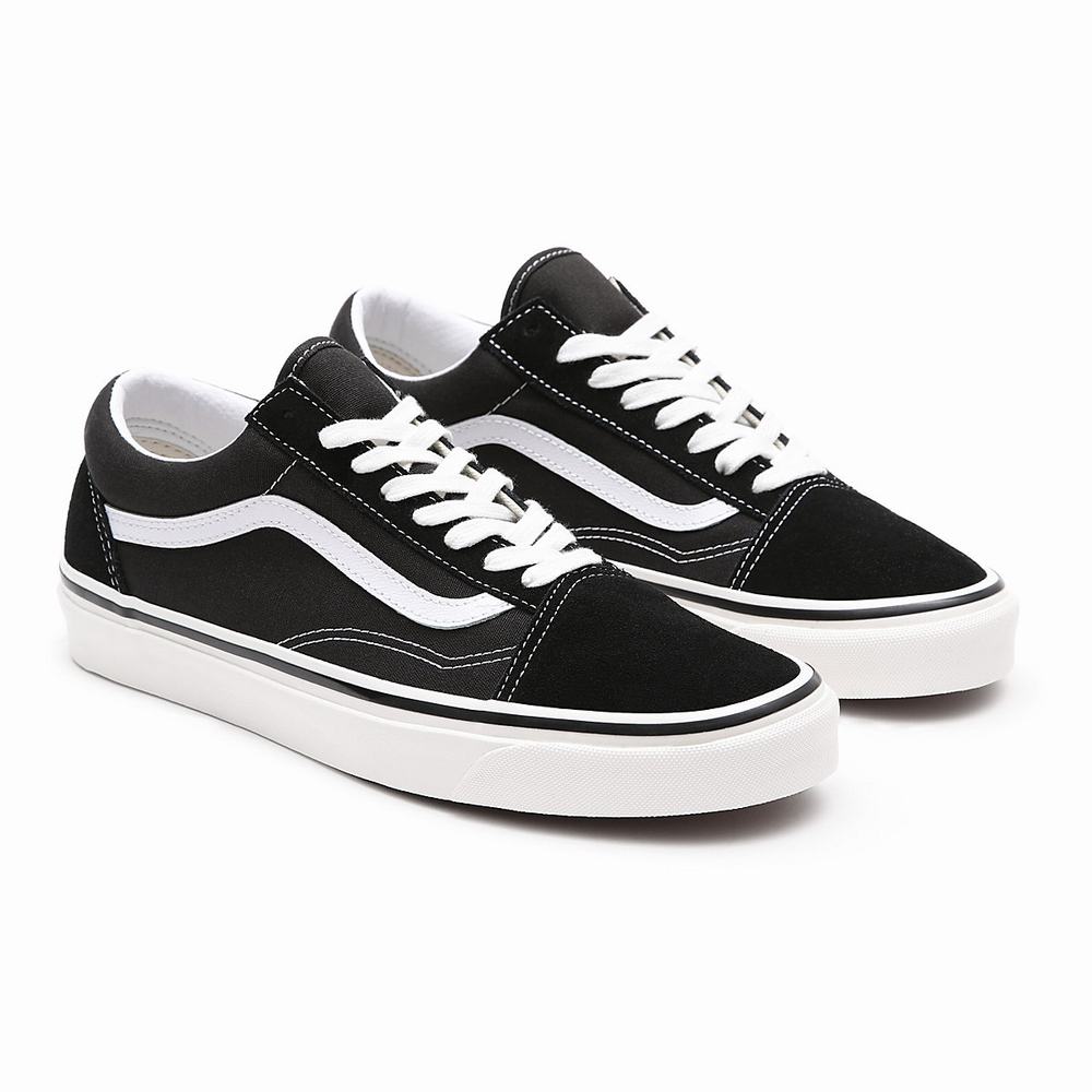 Tenis Vans Anaheim Factory Old Skool 36 DX Mujer Negras | QNG729601