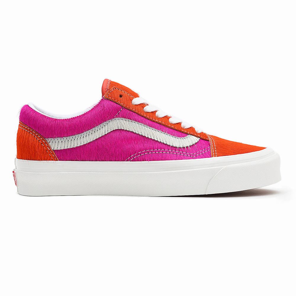 Tenis Vans Anaheim Factory Old Skool 36 DX Mujer Rosas/Naranjas | TVM803427