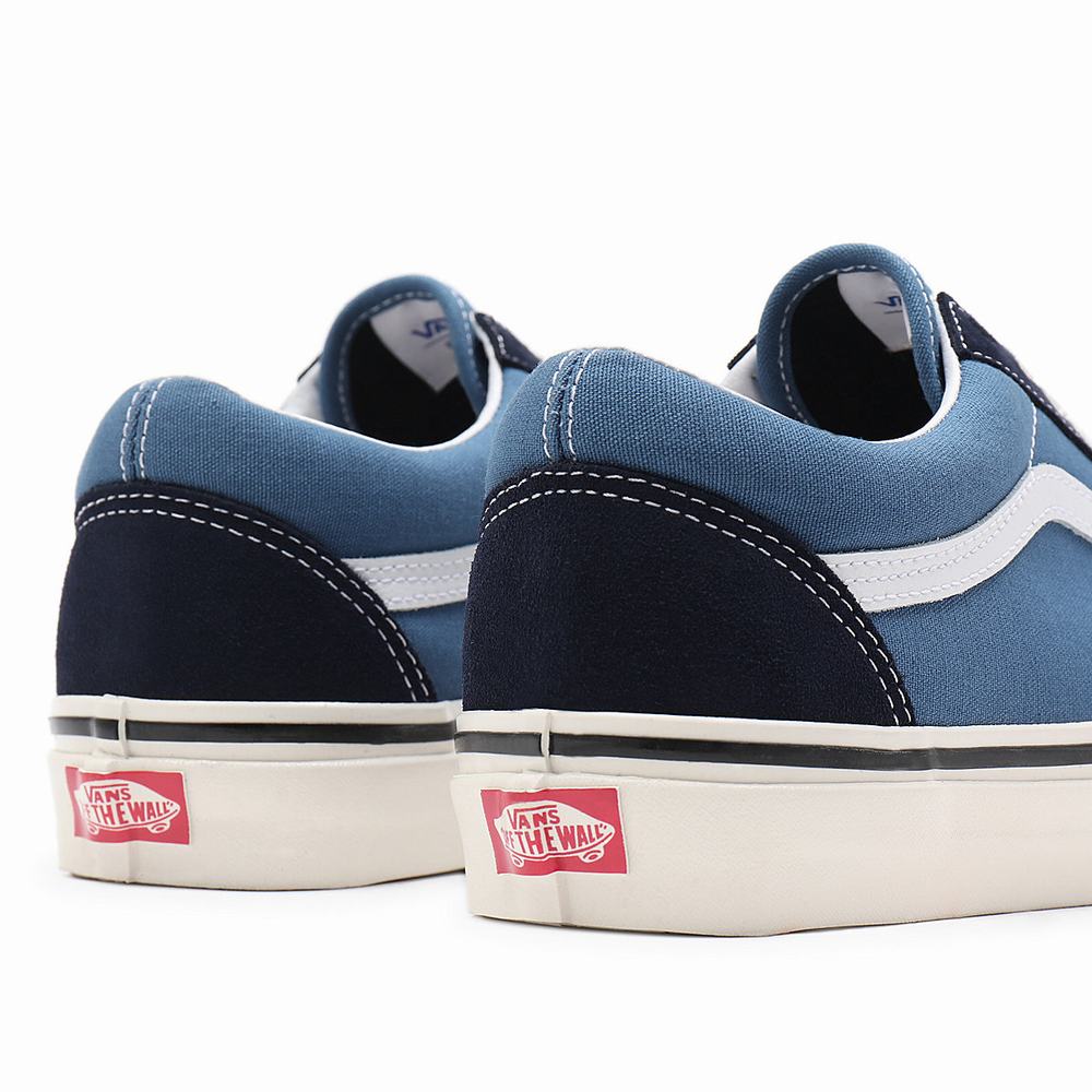 Tenis Vans Anaheim Factory Old Skool 36 DX Mujer Azules | UHF807139