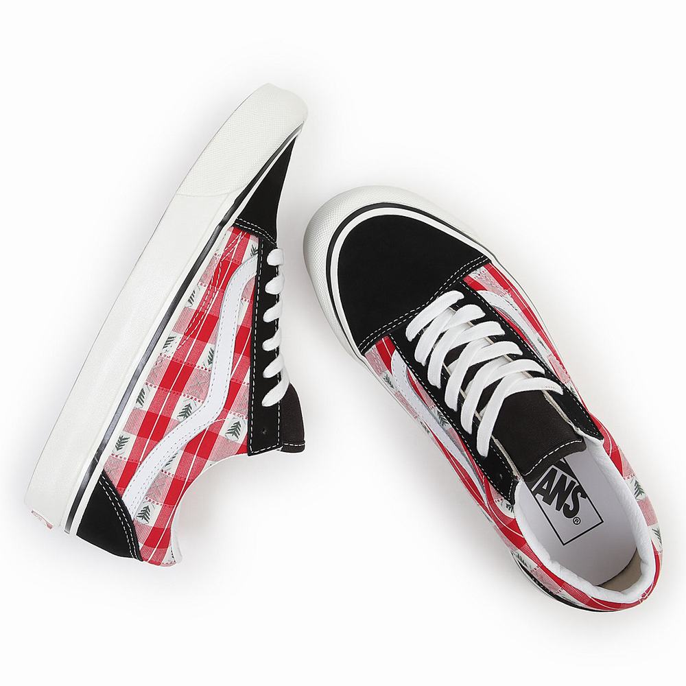 Tenis Vans Anaheim Factory Old Skool 36 DX Hombre Rojas | YSV894356