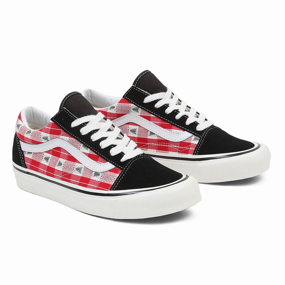 Tenis Vans Anaheim Factory Old Skool 36 DX Hombre Rojas | YSV894356