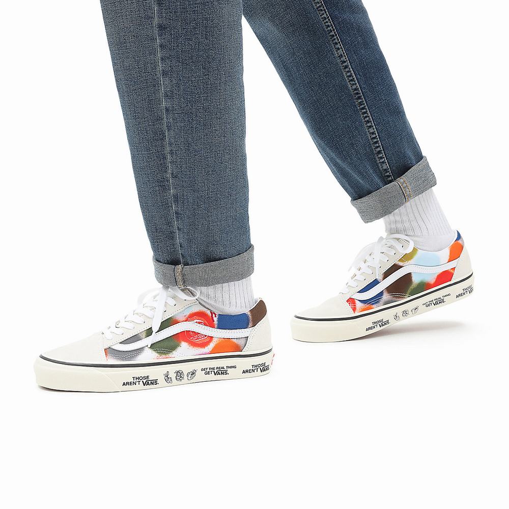 Tenis Vans Anahiem Factory Old Skool 36 DX Mujer Multicolor | IRT672103