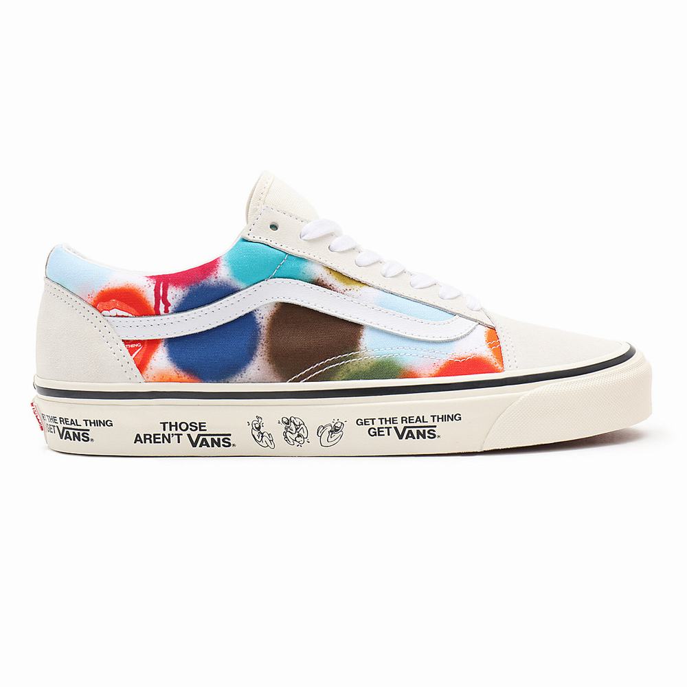 Tenis Vans Anahiem Factory Old Skool 36 DX Mujer Multicolor | IRT672103