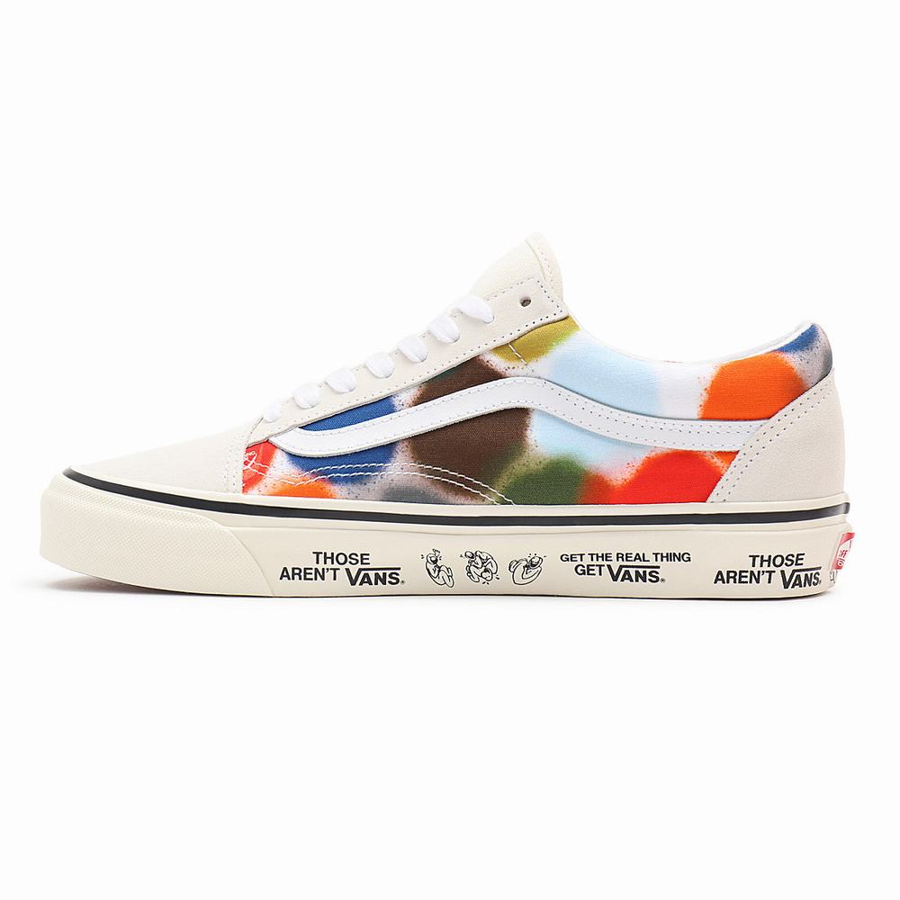 Tenis Vans Anahiem Factory Old Skool 36 DX Mujer Multicolor | IRT672103