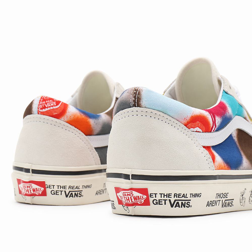 Tenis Vans Anahiem Factory Old Skool 36 DX Mujer Multicolor | IRT672103