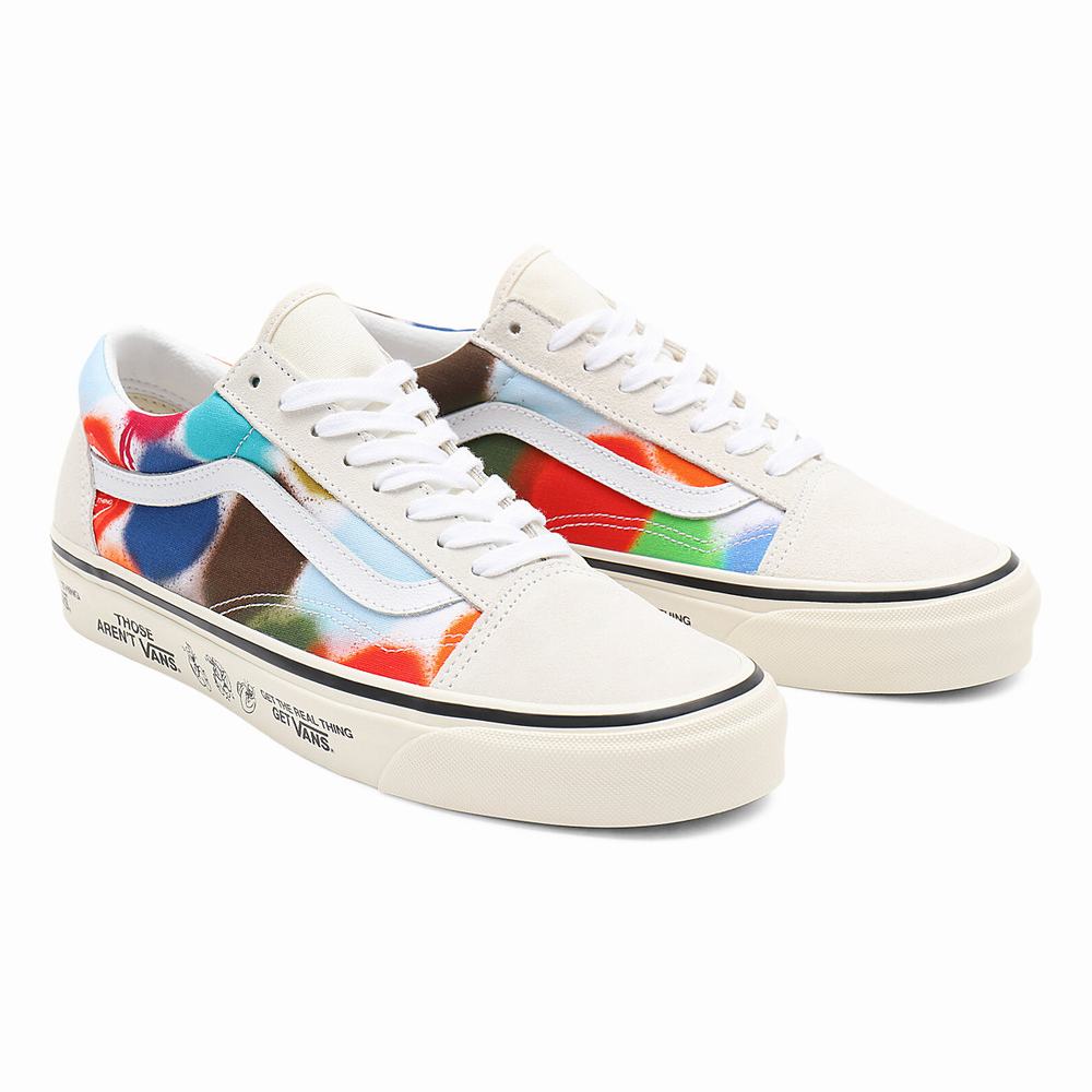 Tenis Vans Anahiem Factory Old Skool 36 DX Mujer Multicolor | IRT672103