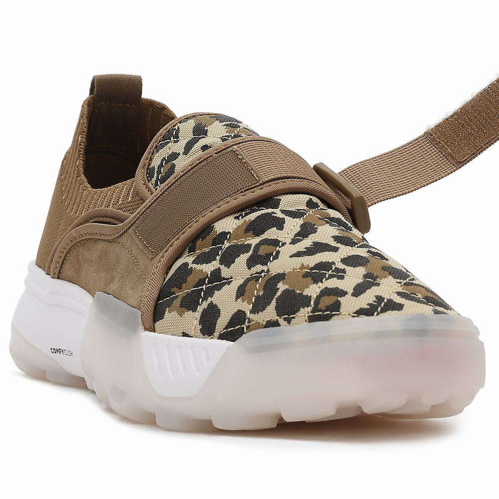 Tenis Vans Animal Coast ComfyCush Mujer Marrones | SVP593426