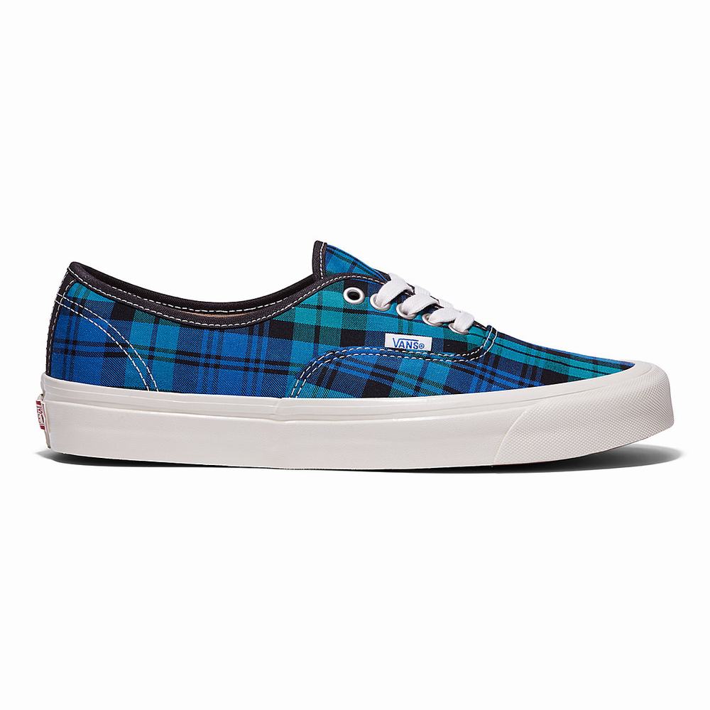 Tenis Vans Authentic 44 DX Hombre Azules/Verde | DOS742091