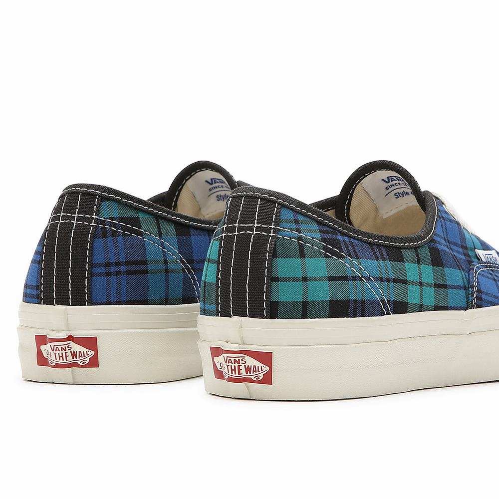 Tenis Vans Authentic 44 DX Hombre Azules/Verde | DOS742091