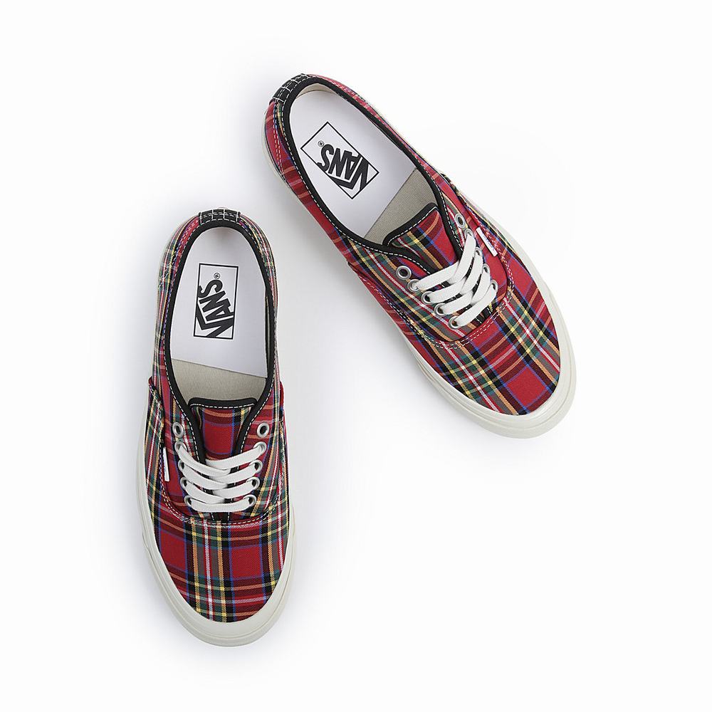 Tenis Vans Authentic 44 DX Hombre Rojas/Verde | UPH820413