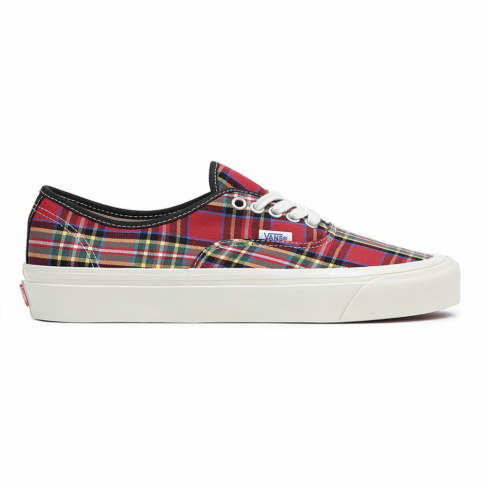 Tenis Vans Authentic 44 DX Hombre Rojas/Verde | UPH820413